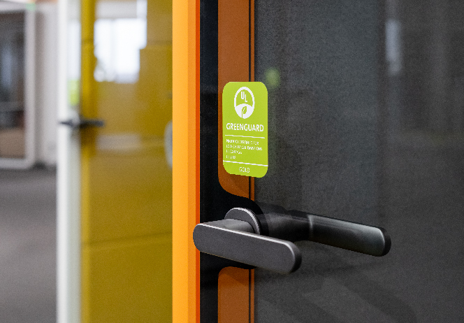ZUM acoustic booth product line awarded UL GREENGUARD GOLD certification level